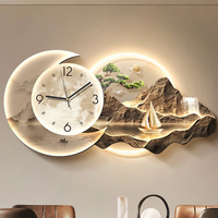 Lampu malam Led, 100x50cm dengan lampu malam Led disesuaikan mewah Nordik lampu dinding seni kreatif dekorasi ruang tamu