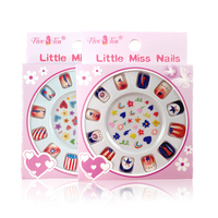 12 pièces de breloques pour ongles de luxe avec drapeau américain personnalisé pour enfants, autocollants imperméables pour enfants, faux ongles