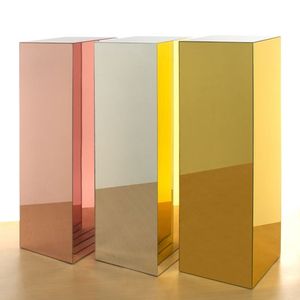 Espositore a Piedistallo in Acrilico Specchiato Multicolore da 40 Pollici, Grande Supporto Espositivo per Negozi - Product Image 1