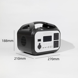 Station d'alimentation portable LiFePO4 600W pour extérieur, avec lampe torche et générateur solaire - Product Image 4