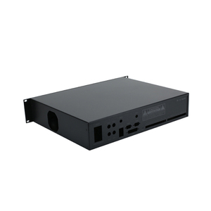 Tùy chỉnh công suất cao <span class=keywords><strong>RF</strong></span> khuếch đại âm thanh FM Máy phát bột màu đen lớp phủ SGCC tấm kim loại bao vây - Product Image 2