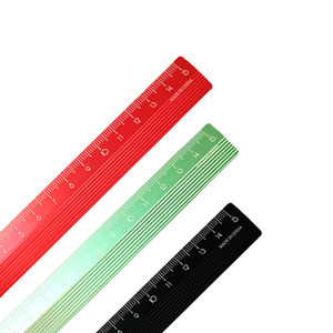 Nuovo Righello in Alluminio Rinforzato da 15cm con Personalizzazione del Logo per Misurazioni e <span class=keywords><strong>Disegno</strong></span> di Diagrammi - Product Image 3