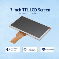 Écran LCD TTL 7 pouces 800x480, affichage automobile à large plage de température, remplacement du module industriel personnalisé Innolux AT070TN94
