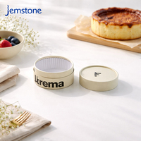 Boîte cylindrique en carton écologique de qualité alimentaire pour gâteau basque, collation, résistante au four, emballage en tube de papier kraft pour cheesecake