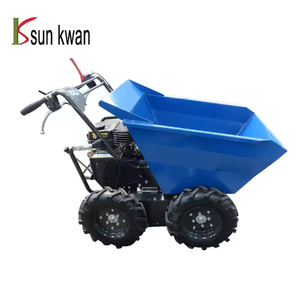 Nuovo Mini Dumper Multifunzionale con Guida a Destra, Carriola Idraulica da Giardino, <span class=keywords><strong>Motore</strong></span> a Benzina <span class=keywords><strong>per</strong></span> Agricoltura, Capacità 500kg, Uso Domestico - Product Image 6