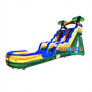 Tobogán Acuático Inflable Residencial Popular para Fiestas al Aire Libre en el Patio Trasero, con Tamaño Personalizado y Certificado CE - Product Image 1