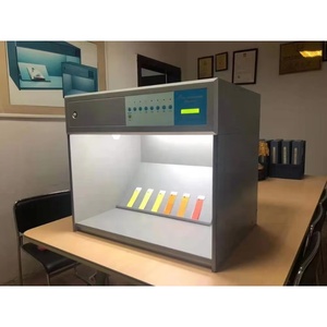 Caja de luz de laboratorio para colores, máquina de combinación de colores de plástico y tela, gabinete de evaluación de color con 4 luces - Product Image 2