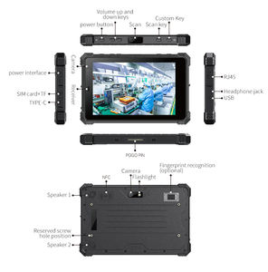 A80ST 8 inç endüstriyel sağlam sınıf <span class=keywords><strong>Android</strong></span> Tablet Ip68 su geçirmez 4g Lte kapasitif dokunmatik ekran <span class=keywords><strong>Android</strong></span> 13 sağlam Tablet Pc - Product Image 6