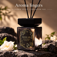 Diffuseur de parfum à bâtonnets longue durée, huile essentielle, parfum d'intérieur de luxe pour chambre à coucher, hommes et femmes, usage domestique