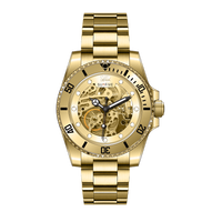 Montres de plongée élégantes de luxe pour hommes avec mouvement automatique verre saphir noir cadre en acier inoxydable affichage analogique quantité minimale de commande bas