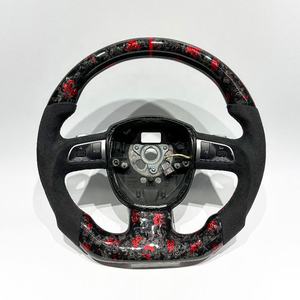 Pièces de course pour voitures, volant de course en fibre de carbone forgée, volant de jeu pour voiture, volant pour PC pour Audi <span class=keywords><strong>S5</strong></span> - Product Image 5
