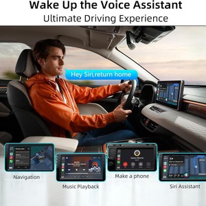 <b>Wireless</b> CarPlay <b>Adapter</b> Bluetooth For Apple Android Smart Car Connectivity Black Tk 001 - Product Image 2