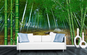 วอลล์เปเปอร์ติดผนังทิวทัศน์ป่าไผ่3D กวางโจว - Product Image 6