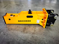 Mini Excavadora de 3 Toneladas, Martillo Hidráulico para Demolición de Hormigón, Herramientas Hidráulicas para Excavadora