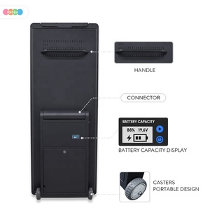 43inch Portable Digital Poster Battery Powered Floor Standing Display Signage Ultra-slim Movable Lcd Advertising Screen Kiosk - Product Image 1