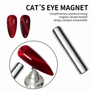 Stylos de vernis gel magnétique OEM 7-en-1 effet œil de chat avec paillettes scintillantes, longue tenue, pelable, non toxique, base et couleurs incluses - Product Image 3