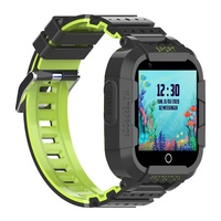 Reloj Inteligente GPS para Niños 4G LTE con Pantalla Táctil Android, Nano SIM, Recordatorio de Llamadas, Correa de Silicona, Resistente al Agua, Alarma Escolar