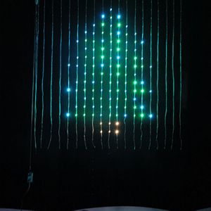 Cortina de Luces LED Inteligente <span class=keywords><strong>para</strong></span> Interiores y Exteriores, Resistente al Agua, con Control Remoto y por Aplicación, Voltaje Seguro, <span class=keywords><strong>para</strong></span> Navidad - Product Image 6