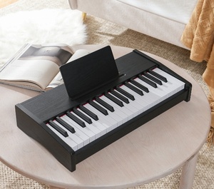 Wooden Kids Portable Multifunctional 37 Keys <b>Electronic</b> Piano <b>Keyboard</b> Rechargeable for Kids - Product Image 6