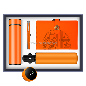 2024 nouveau modèle cahier avec stylo parapluie automatique fiole à vide cadeaux publicitaires ensembles cadeaux <span class=keywords><strong>de</strong></span> <span class=keywords><strong>femme</strong></span> <span class=keywords><strong>de</strong></span> <span class=keywords><strong>chambre</strong></span> - Product Image 2