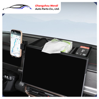 Accessoires d'intérieur de voiture Console Gravity Dashboard Screen Behind Phone Holder Storage Box Tray Organizer for Jetour Traveller T2