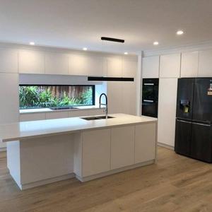 Hiện đại Modular nhôm bếp đảo thân thiện với môi chống cháy hoàn chỉnh Nhà Bếp thiết lập cho trung tâm mua sắm và ăn uống dự án - Product Image 1