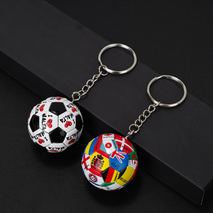 Sáng Tạo Phim Hoạt Hình Phong Cách <span class=keywords><strong>Mini</strong></span> Bóng Đá Silicone Keychain Phổ Biến <span class=keywords><strong>Mini</strong></span> Bóng Đá Bóng Mặt Dây Chuyền Mô Phỏng Trò Chơi Lưu Niệm Nhựa Móc Chìa Khóa - Product Image 1