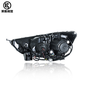 Modified LED Lens Daytime Running Light Assembly for 13-19 Mitsubishi ASX Warm White 35W Power Low Beam with Water <b>Turn</b> <b>Signal</b> - Product Image 3