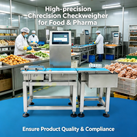 Système de contrôle de poids numérique dynamique industriel haute vitesse avec rejet automatique des produits non conformes