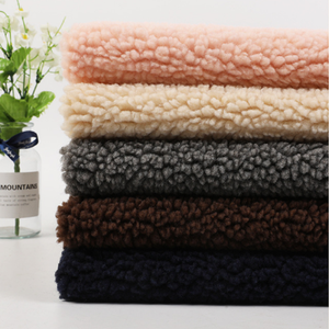 Vải Sherpa Lông Cừu Giả Dày 100 Sợi Nhân Tạo - Product Image 3
