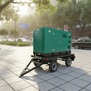 Generador Diésel Móvil Original HKT-400GF 20KVA 35KVA 75KVA 50Hz/60Hz Refrigerado por Agua 12V/24V Arranque Eléctrico Protección Contra Bajo Nivel de Aceite - Product Image 2