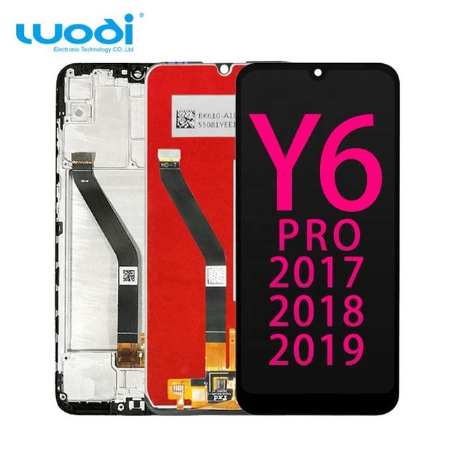 Luodi Lcd Display Touch Screen Digitizer for Huawei Y6 Mobile Phone Lcd Display Screen