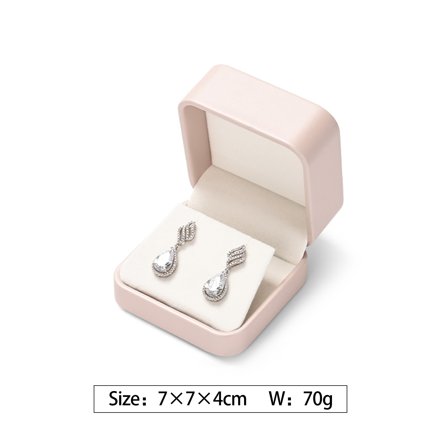 pink earring box