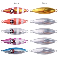 Nouveauté 30g 40g 60g Jig lumineux à chute lente, jig à lancer lent, leurre de pêche en eau salée, leurre de pêche en forme de papillon