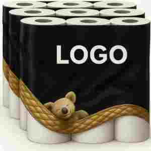 Biodegradable Hollow Core <strong>Toilet</strong> <strong>Paper</strong> - Eco-Friendly Bulk Rolls Wholesale - Product Image 1