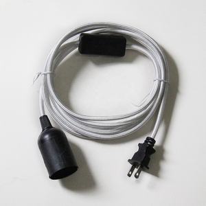 <span class=keywords><strong>Portalámparas</strong></span> colgante de Estilo Vintage E26 E27, cable de lámpara <span class=keywords><strong>con</strong></span> <span class=keywords><strong>enchufe</strong></span> de <span class=keywords><strong>interruptor</strong></span> - Product Image 2