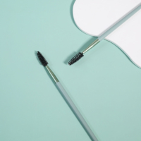 Pinceau cosmétique multifonction pour femmes, brosse à cils, spoolies en fibres synthétiques, manche en bois pour le maquillage des sourcils et des cils