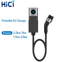 Estación de Carga para Vehículos Eléctricos HHICI-32A, con Tarjeta de Crédito y Conector Tipo 1