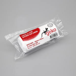 Bolsas de Basura Desechables Resistentes al Agua, Hechas de LDPE y HDPE Reciclado, para Uso Industrial y Doméstico, en Rollo - Product Image 3