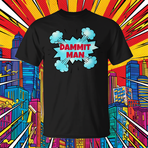 Camiseta Personalizada Promocional Damnit Man Explosion - Product Image 3