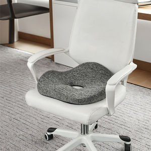 Bantalan kursi busa memori ergonomis, dapat dicuci untuk kursi kantor mobil pereda nyeri Lumbar panjang - Product Image 1