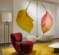 Lampadaire LED doré de luxe pour hôtel, design en acier inoxydable réglable, lampe sur pied postmoderne à intensité variable pour coin de canapé