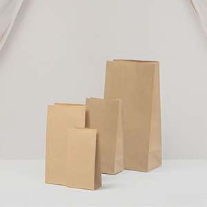 Bolsas de Papel Kraft Impresas Personalizadas, Embalaje Multicapa Colorido para Carbón, Compras, Exposiciones, Material Kraft Marrón - Product Image 2