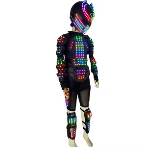 <span class=keywords><strong>Ropa</strong></span> de rendimiento de iluminación LED colorida <span class=keywords><strong>para</strong></span> adultos Trajes de espectáculo de escenario y <span class=keywords><strong>ropa</strong></span> de fiesta de celebración <span class=keywords><strong>para</strong></span> entretenimiento de <span class=keywords><strong>eventos</strong></span> de DJ - Product Image 3
