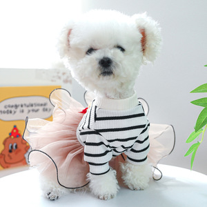 Multiple Styles Pet <b>Clothes</b> Wedding Dress Fashion Sequin Skirt Pet Dogs <b>Cats</b> Dress Lace Princess Skirt Pet <b>Clothes</b> Dog Dresses - Product Image 3