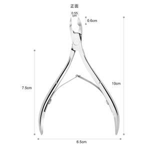Alicate Profissional de Aço Inoxidável para Unhas Encravadas e Cutículas - Ferramenta para Pedicure e Salão de Beleza - Product Image 5