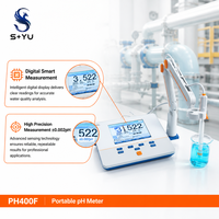 pH-mètre numérique de paillasse SYU PH400F, haute précision, mesure du pH, ORP, ISE, avec ATC, testeur de qualité de l'eau industrielle et du robinet