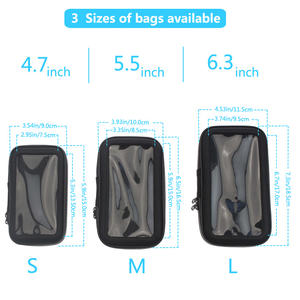 Supporto <span class=keywords><strong>per</strong></span> <span class=keywords><strong>Telefono</strong></span> Cellulare Impermeabile in ABS Nero <span class=keywords><strong>per</strong></span> <span class=keywords><strong>Specchietto</strong></span> <span class=keywords><strong>Retrovisore</strong></span> Moto, Cornice Girevole <span class=keywords><strong>per</strong></span> Immagini - Product Image 4