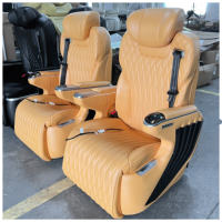 Siège de voiture de luxe style aviation pour modification intérieure de véhicule, siège de capitaine design avion pour fourgonnette et SUV