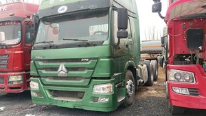 รถบรรทุกหัวลากมือสอง Sinotruk Euro2 ดีเซล 6x4 พวงมาลัยซ้าย HOWO 10 ล้อ รับน้ำหนัก 21-30 ตัน 371 แรงม้า กล้องมองหลัง 360 องศา - Product Image 4